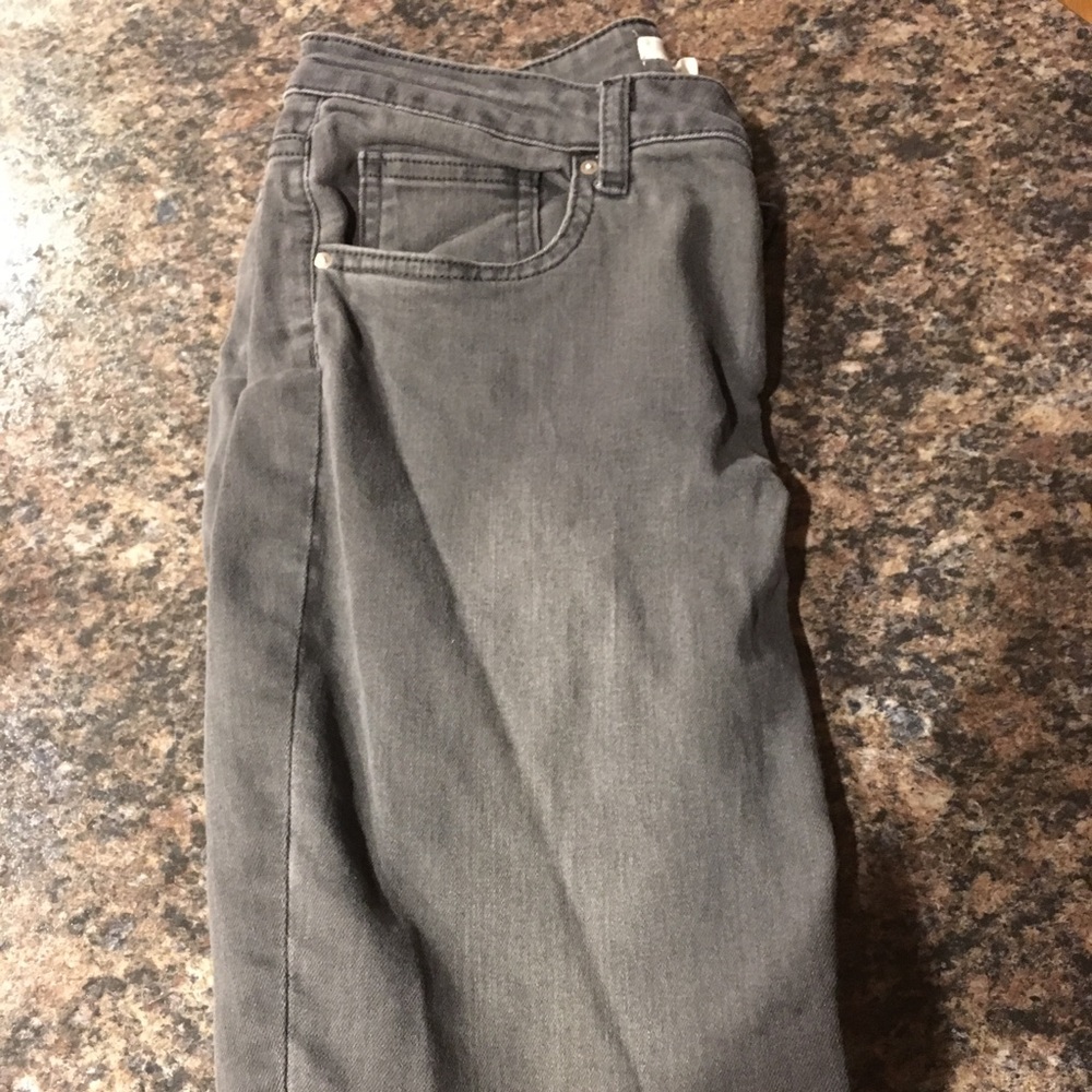 *2/$15* EUC gray skinny jeans